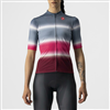 MAGLIA DOLCE LIGHT STEEL BLUE/BORDEAUX