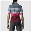 MAGLIA DOLCE LIGHT STEEL BLUE/BORDEAUX