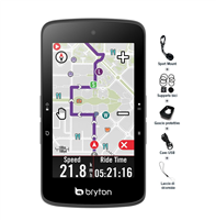 GPS RIDER S800E CON SUPPORTO FRONTALE IN ALLUMINIO