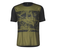 Trail Flow a maniche corte GREEN/ BLACK