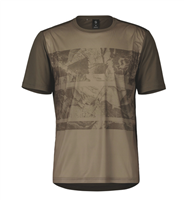  Maglia da uomo SCOTT Trail Flow a maniche corte  shadow brown