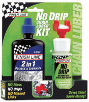 KIT NO DRIP CHAIN LUBER + LUBRIFICANTE E PULENTE
