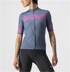 FENICE JERSEY LIGHT STEEL BLUE/PINK FLUO