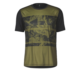 Trail Flow a maniche corte GREEN/ BLACK