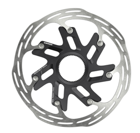 SRAM disco freno paceline X two pieces 160mm center lock arrotondato con ghiera